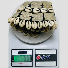 Load image into Gallery viewer, Unique Boho Necklace With Shells and Metal Pieces