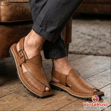 Load image into Gallery viewer, Unique Stylish Handmade Peshawari Men's Chappal