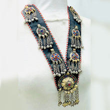 Load image into Gallery viewer, Vintage Turkmen Big Pendant Style Necklace