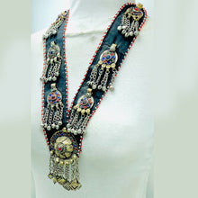 Load image into Gallery viewer, Vintage Turkmen Big Pendant Style Necklace