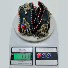 Load image into Gallery viewer, Vintage Turkmen Big Pendant Style Necklace