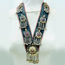 Load image into Gallery viewer, Vintage Turkmen Big Pendant Style Necklace