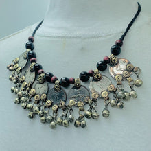 Load image into Gallery viewer, Vintage Beaded and Coins Choker Necklace