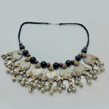 Load image into Gallery viewer, Vintage Beaded and Coins Choker Necklace