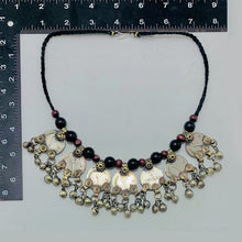 Load image into Gallery viewer, Vintage Beaded and Coins Choker Necklace