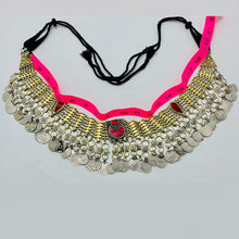 Load image into Gallery viewer, Vintage Belly Dance Belt With Dangling Coins