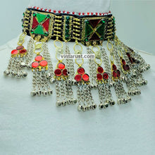 Load image into Gallery viewer, Vintage Boho Tribal Collar Statement Choker Necklace