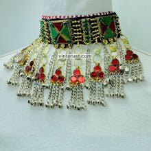 Load image into Gallery viewer, Vintage Boho Tribal Collar Statement Choker Necklace