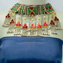 Load image into Gallery viewer, Vintage Boho Tribal Collar Statement Choker Necklace