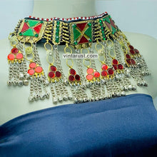 Load image into Gallery viewer, Vintage Boho Tribal Collar Statement Choker Necklace