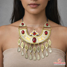 Load image into Gallery viewer, Vintage Long Chain Turkman Pendant Necklace