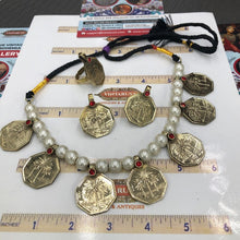 Load image into Gallery viewer, Vintage Coins and Pearls Beads Jewelry Set
