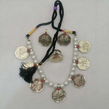 Load image into Gallery viewer, Vintage Coins and Pearls Beads Jewelry Set