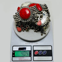 Load image into Gallery viewer, Vintage Coral Stone Belly Dance Belt