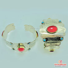 Load image into Gallery viewer, Vintage Ethnic Turkmen Cuff Bracelet