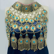 Load image into Gallery viewer, Vintage Gypsy Oversized Choker Necklace