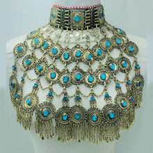 Load image into Gallery viewer, Vintage Gypsy Oversized Choker Necklace