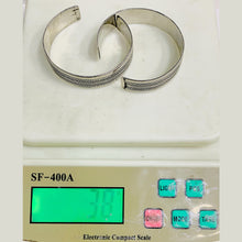 Load image into Gallery viewer, Vintage Handmade Boho Silver Slim Cuff Bracelet