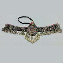 Load image into Gallery viewer, Vintage Handmade Mathapatti With Bells