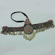 Load image into Gallery viewer, Vintage Handmade Mathapatti With Bells