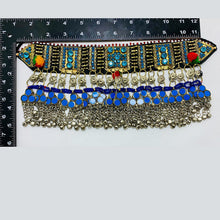 Load image into Gallery viewer, Vintage Handmade Turquoise Choker Necklace