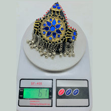 Load image into Gallery viewer, Vintage Kuchi Math Patti With Bells