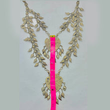Load image into Gallery viewer, Vintage Kuchi Two Layered Bib Necklace