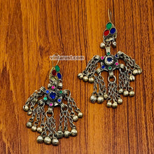 Load image into Gallery viewer, Vintage Long Bells Dangle Earrings
