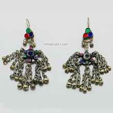 Load image into Gallery viewer, Vintage Long Bells Dangle Earrings