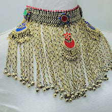 Load image into Gallery viewer, Vintage Long Bells Nomadic Choker Necklace
