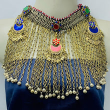 Load image into Gallery viewer, Vintage Long Bells Nomadic Choker Necklace