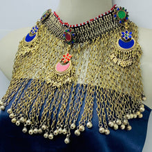 Load image into Gallery viewer, Vintage Long Bells Nomadic Choker Necklace
