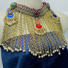 Load image into Gallery viewer, Vintage Long Bells Nomadic Choker Necklace