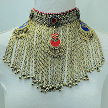 Load image into Gallery viewer, Vintage Long Bells Nomadic Choker Necklace