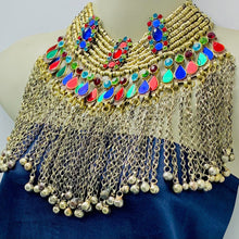 Load image into Gallery viewer, Vintage Long Bells Tribal Necklace