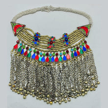 Load image into Gallery viewer, Vintage Long Bells Tribal Necklace