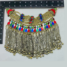 Load image into Gallery viewer, Vintage Long Bells Tribal Necklace
