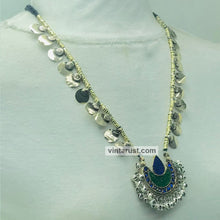 Load image into Gallery viewer, Vintage Long Mala With Metal And Wooden Beads