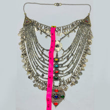 Load image into Gallery viewer, Vintage Long Multi Strands Bib Necklace