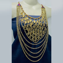 Load image into Gallery viewer, Vintage Oversized Multi Strands Bib Necklace