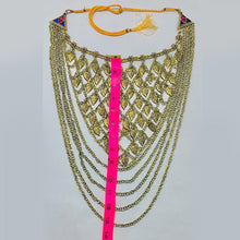 Load image into Gallery viewer, Vintage Oversized Multi Strands Bib Necklace