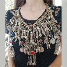 Load image into Gallery viewer, Oversized Necklace Embellished with Fish Motifs