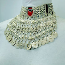 Load image into Gallery viewer, Vintage Silver Long Dangling Tassels Necklace