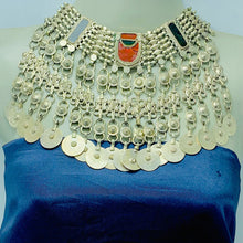 Load image into Gallery viewer, Vintage Silver Long Dangling Tassels Necklace