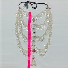 Load image into Gallery viewer, Vintage Silver Multilayers Massive Bib Necklace