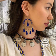Load image into Gallery viewer, Vintage Tribal Coins Choker Necklace