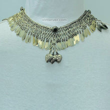 Load image into Gallery viewer, Vintage Turkmen Choker Necklace With Tassels