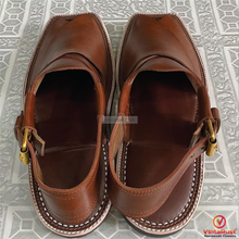Load image into Gallery viewer, Premium Leather Peshawari Chappal