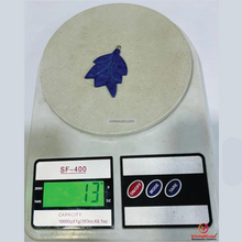 Load image into Gallery viewer, Lapis Lazuli Leaf-Shaped Gemstones Pendant