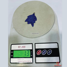 Load image into Gallery viewer, Lapis Lazuli Leaf-Shaped Gemstones Pendant